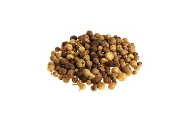 Allspise beyaz bir arka plan üzerinde