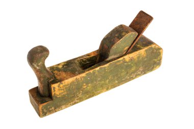 Beyaz arka plan üzerinde el işi uçak