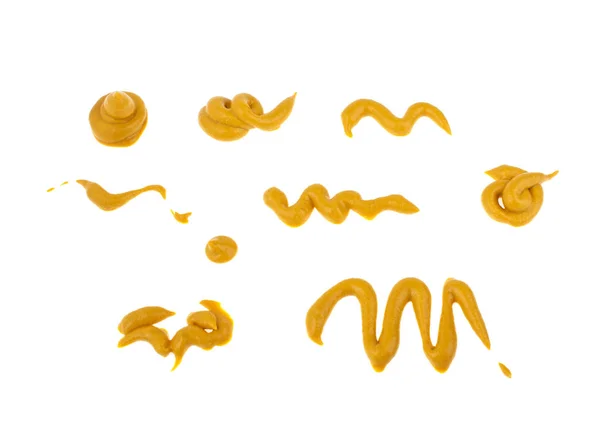 hardal beyaz zemin üzerinde bir damla