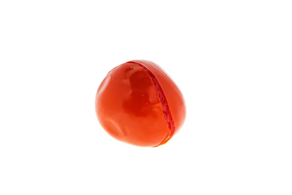 白い背景に分離されたマリネしたトマト — ストック写真