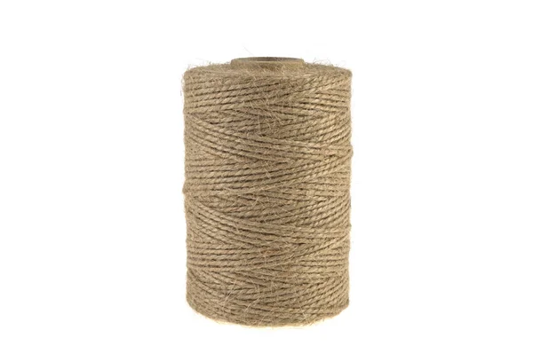 Bobbin Skein Rope Twine Isolated White Background — Stock Photo, Image