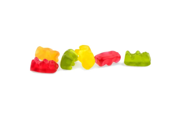 Jelly candy isolated on white background — Stock Photo, Image