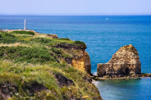 Pointe du hoc, Normandie, Frankreich — Stockfoto