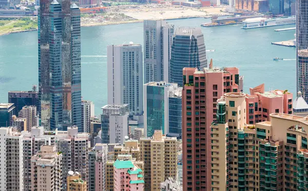 Bâtiments de l'île de Hong Kong — Photo