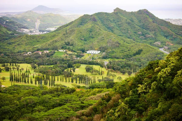 Pali uyanık, oahu, hawaii — Stok fotoğraf