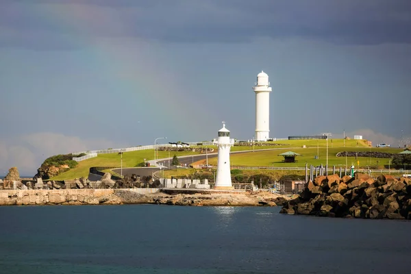 Flagstaff punkt, Wollongong coast, Australia — Zdjęcie stockowe