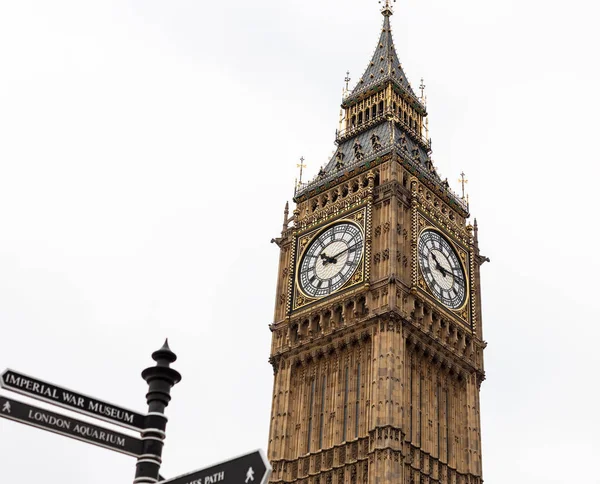 Big Ben Clocktower, Londres, Angleterre — Photo