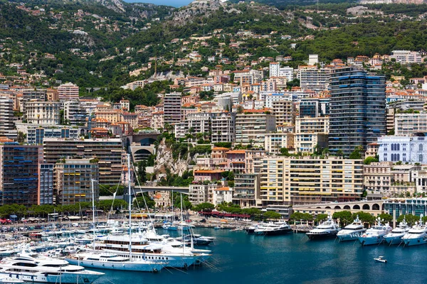 Puerto Puerto Hercule Monte Carlo Mónaco Riviera Francesa — Foto de Stock