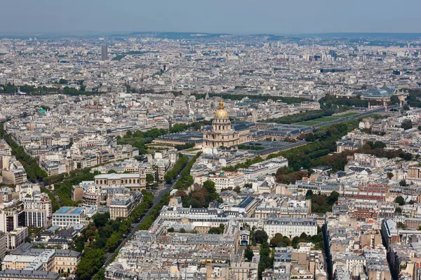 法国巴黎的城市景观 拿破仑在残废人区的坟墓 — 图库照片