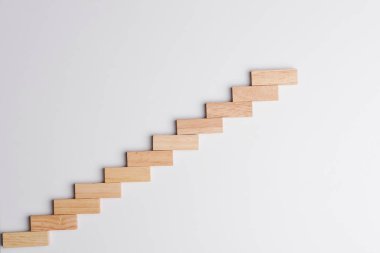 Ahşap blok grafik şeklinde