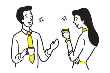 iş yerinde kahve saati