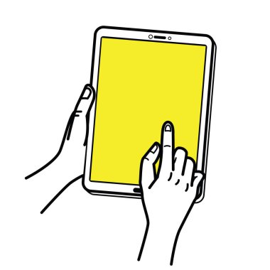 Dokunaklı tablet ekran