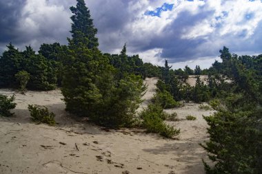 Is Solinas plajı manzarası