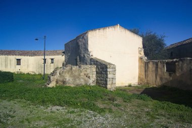 Eski ortaçağ Tratalias köyü