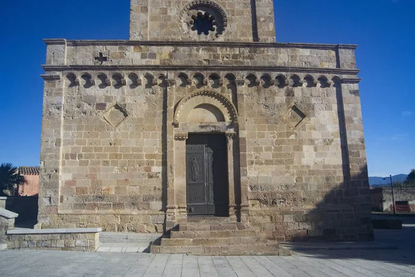 Catedral Santa Maria Monserrato Tratalias — Fotografia de Stock