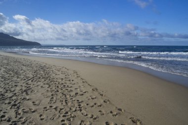 Plage Mesu plajı manzarası