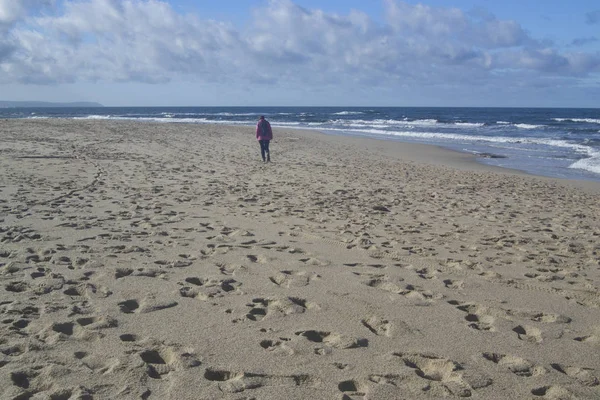 Widok Plage Mesu Plaży — Zdjęcie stockowe