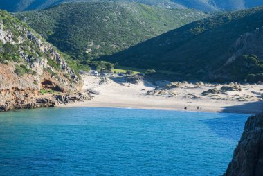 Cala Domestica manzarası 