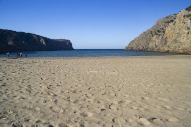 Cala Domestica manzarası