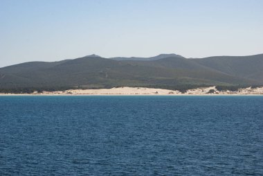 Is Arenas Biancas 'ın beyaz kumulları, Teulada