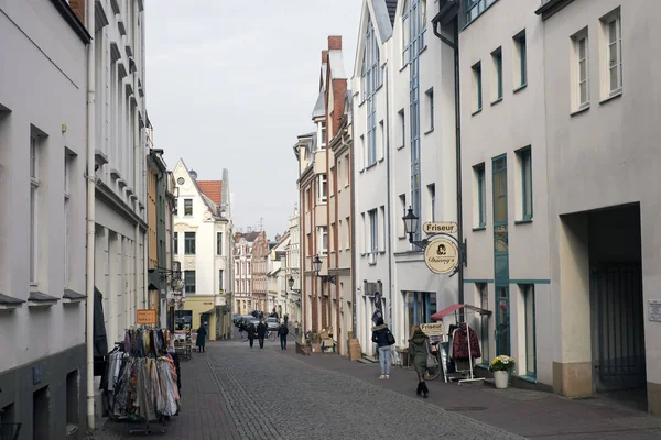 Città vecchia di Wismar — Foto Stock