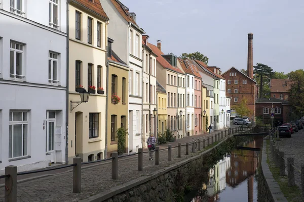 Città vecchia di Wismar — Foto Stock