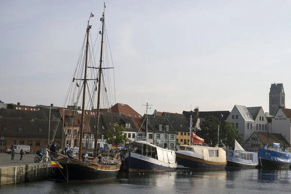 Wismars gamla hamn — Stockfoto