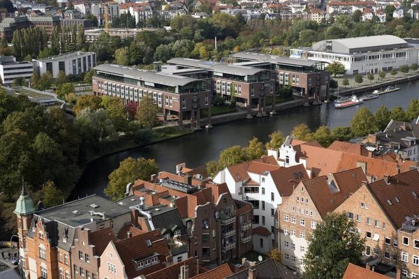 Tyska hansastaden Lübeck — Stockfoto