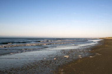 Danimarka kıyıları gök mavisi