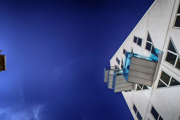 Iceberg in Aarhus from below — Stock Photo, Image