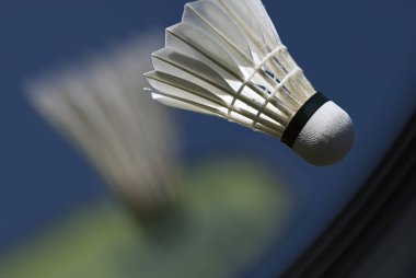 Badminton closeup kolaj