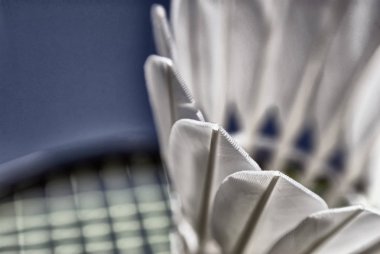 Soyut makro badminton