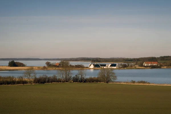 Dänische Frühlingslandschaft — Stockfoto