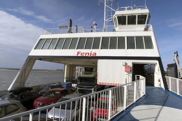 Ferry Fenja de Esbjerg para Fano — Fotografia de Stock