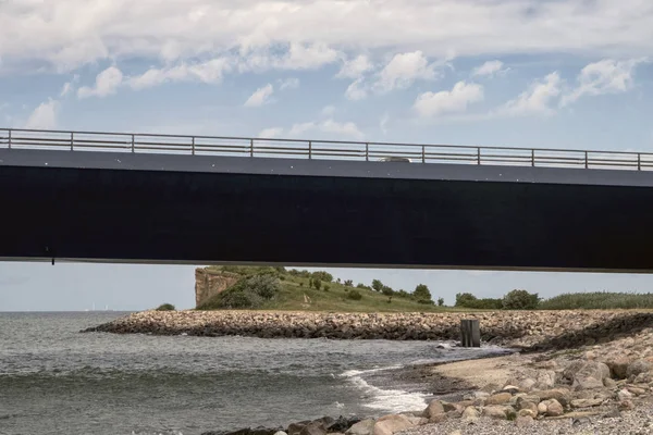 Delen av stora Bält-bron — Stockfoto