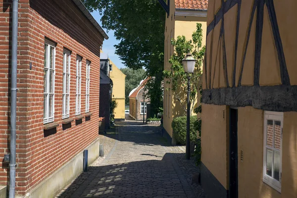 Gamla stan Ribe — Stockfoto