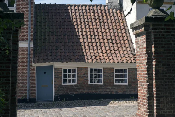 Small house in Ribe — Stock Photo, Image