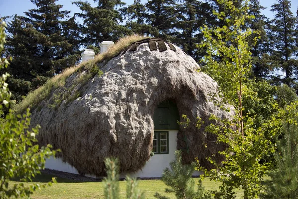 Tång tak hus — Stockfoto