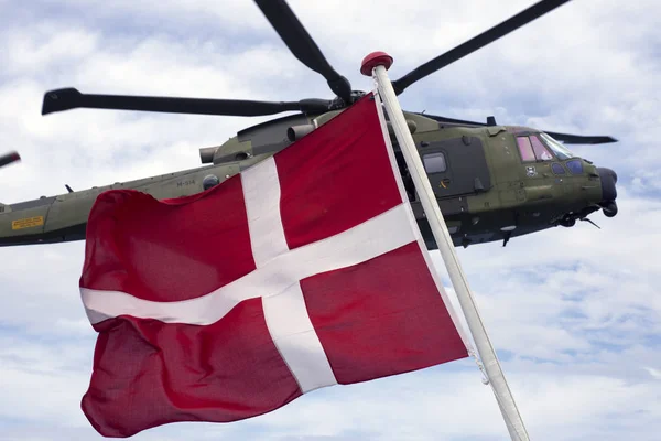 Koninklijke Deense Air Fore redding — Stockfoto