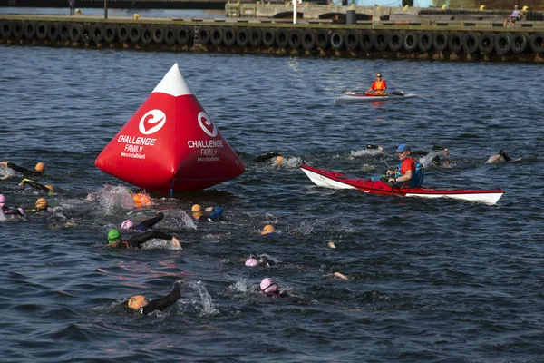 Triatlon rekabet meydan Fredericia