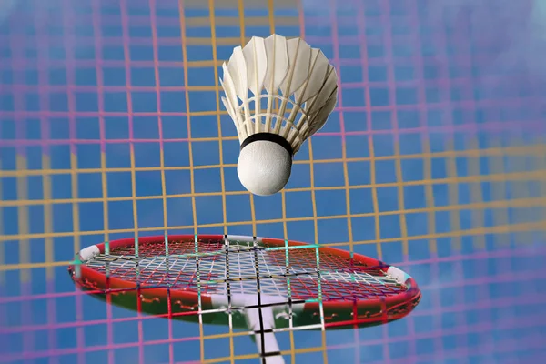 Badminton fantasy all over — Stock Photo, Image