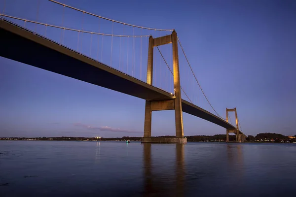Most niebieski godzinę — Zdjęcie stockowe