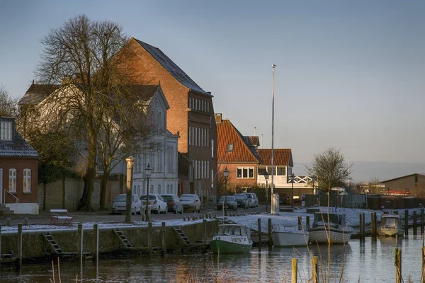 Staré město Ribe v Dánsku — Stock fotografie