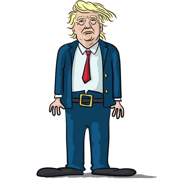 Président américain Trump — Image vectorielle