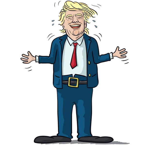 Président américain Trump — Image vectorielle