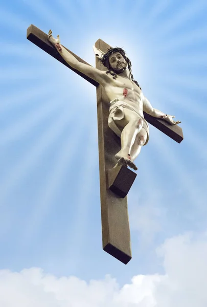 Jesus Christ Crucified Cross — Stock Photo, Image