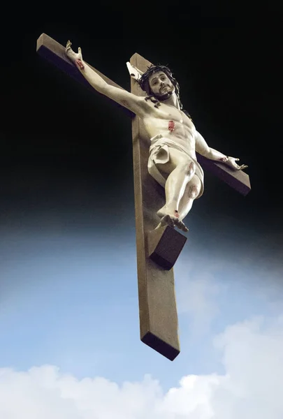 Jesucristo Crucificado Cruz — Foto de Stock
