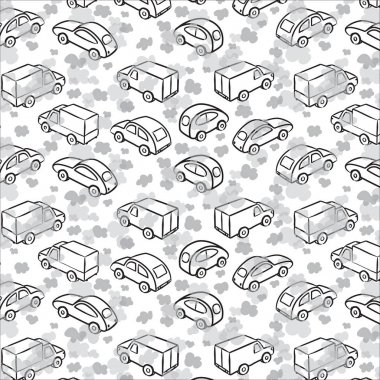 taşıma araçları ile yinelenen desen