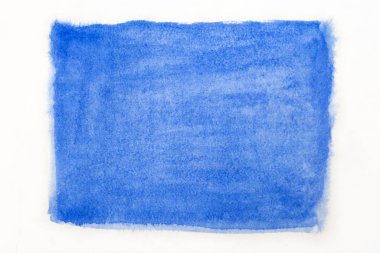 El boyası mavi suluboya arka plan