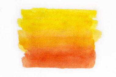 El boyası sarı suluboya arka plan